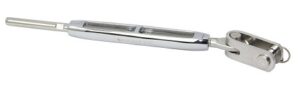 BLUE WAVE shroud tensioner terminal toggle UNF A4/Brnz 4mm 1/4', pin 6.4mm