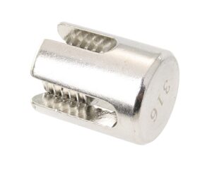 BLUE WAVE cross clamp with blind thread A4 5mm M12