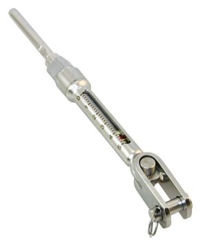 BLUE WAVE shroud tensioner MRT terminal toggle A4/Brnz 4mm 5/16', pin 8mm