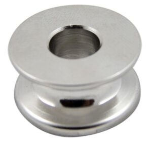 BLUE WAVE round thimble for fork, A4, for rope 5-7mm, eye 8.3mm