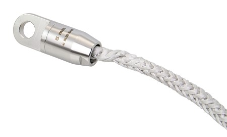 BLUE WAVE rope eye terminal A4L 4mm, eye 8.5mm 1 BLUE WAVE rope eye terminal A4L 4mm, eye 8.5mm