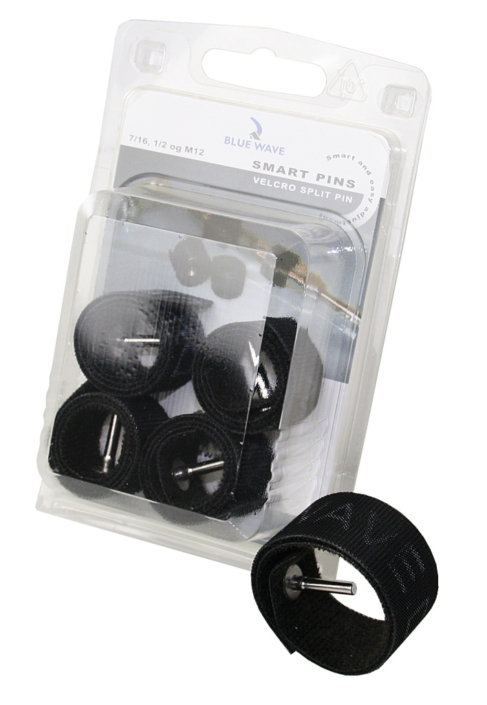 BLUE WAVE Smart pin with Velcro A4 5x31mm, for 7/8-1' 4pcs. SB-Pack 1 BLUE WAVE Smart pin with Velcro A4 5x31mm, for 7/8-1' 4pcs. SB-Pack