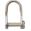 BLUE WAVE flat shackle with slotted screw, A4 pin 5mm, iL=24mm 2 pi160041 3