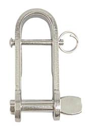 BLUE WAVE Key Shackle with Bridge A4 Pin 6mm, iL=25mm SB-Pack 1 BLUE WAVE Key Shackle with Bridge A4 Pin 6mm, iL=25mm SB-Pack