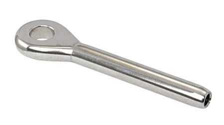 Eye terminal A4 3mm, eye 6.5mm 1 Eye terminal A4 3mm, eye 6.5mm