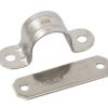 Pipe clamp, half A4 for 25mm pipe, 10 pcs.