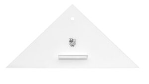 Fixed handle plexiglass triangle 270mm