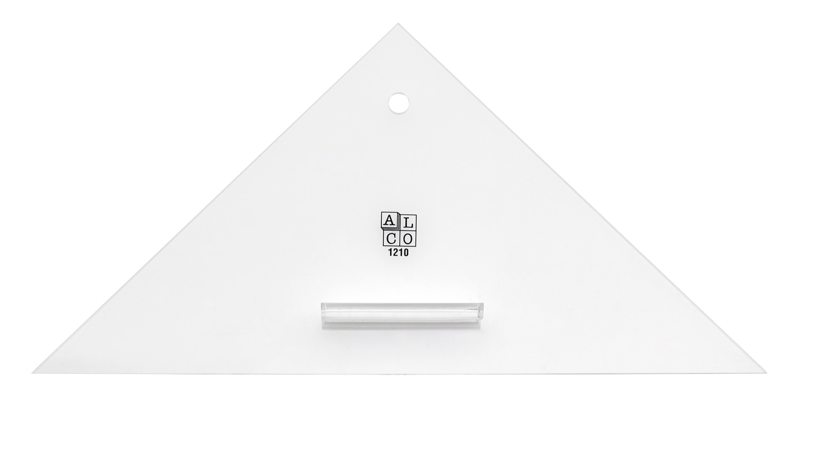 Fixed handle plexiglass triangle 270mm 1 Fixed handle plexiglass triangle 270mm