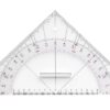 Course triangle with fixed handle, plexiglass, 330mm