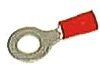 Round connector, insulated for cables 1.5-2.5mm², blue, 10 pcs. 2 ppq718