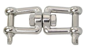 Swivel shackle fork-fork A4 6x66mm