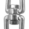 Swivel shackle fork-fork with internal hexagon A4 5x55mm 2 pz7605