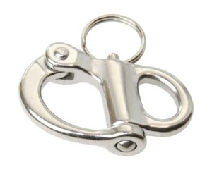 Snap shackle with eye A4 52mm