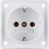 BERKER Schuko socket Integro Flow 230V 16A polar white matt