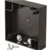 BERKER surface-mount enclosure Integro Flow 16mm anthracite glossy 3 qb0809