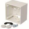 BERKER Integro Flow 16mm surface-mount enclosure, polar white glossy 2 qb0901