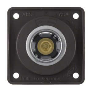 BERKER Integro-Module socket 12V 20A matt brown