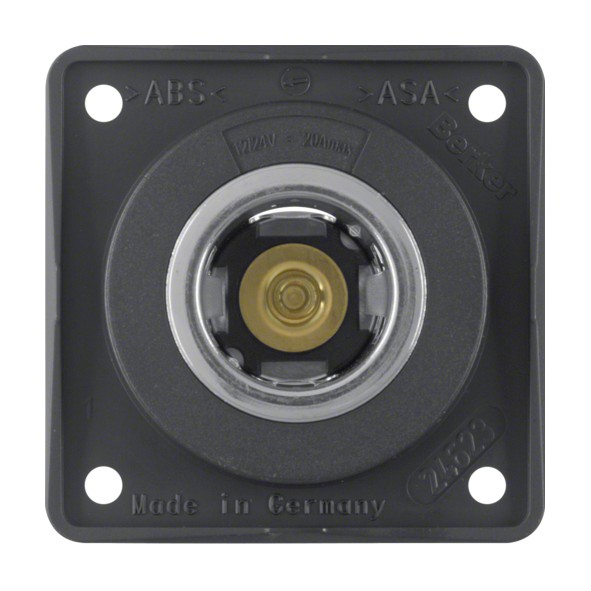 BERKER Integro-Module socket 12V 20A anthracite matt 1 BERKER Integro-Module socket 12V 20A anthracite matt