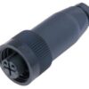Plastic coupling socket 50V 16A for cables 6-8mm, 2-pole 2 qg01011