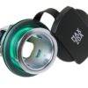 Flush-mounted socket with cover 12/24V 20A for 21mm plugs