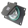 PRO CAR Flush-Mount Socket 21mm with Cap, Rectangular 12/24V 20A SB-Pack 3 qg02010 1