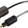 PRO CAR extension cable with plug and socket 21mm 12/24V 8A 0.25m