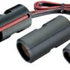PRO CAR Y-cable with plug and 2 sockets 21mm 12/24V 16A 0.25m SB-Pack 3 qg02022 1