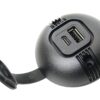 PRO CAR USB-C/A Surface Mount Socket with Cap, Round 12/24V 3A/2.5A SB Pack 2 qg02465 1