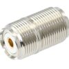 Coaxial connector UHF female to UHF female 3 qg030005