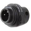Shore power connection flange plug 230V 16A 3-pin 2 qg09041