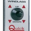 QUICK hand switch for anchor winches, black/grey