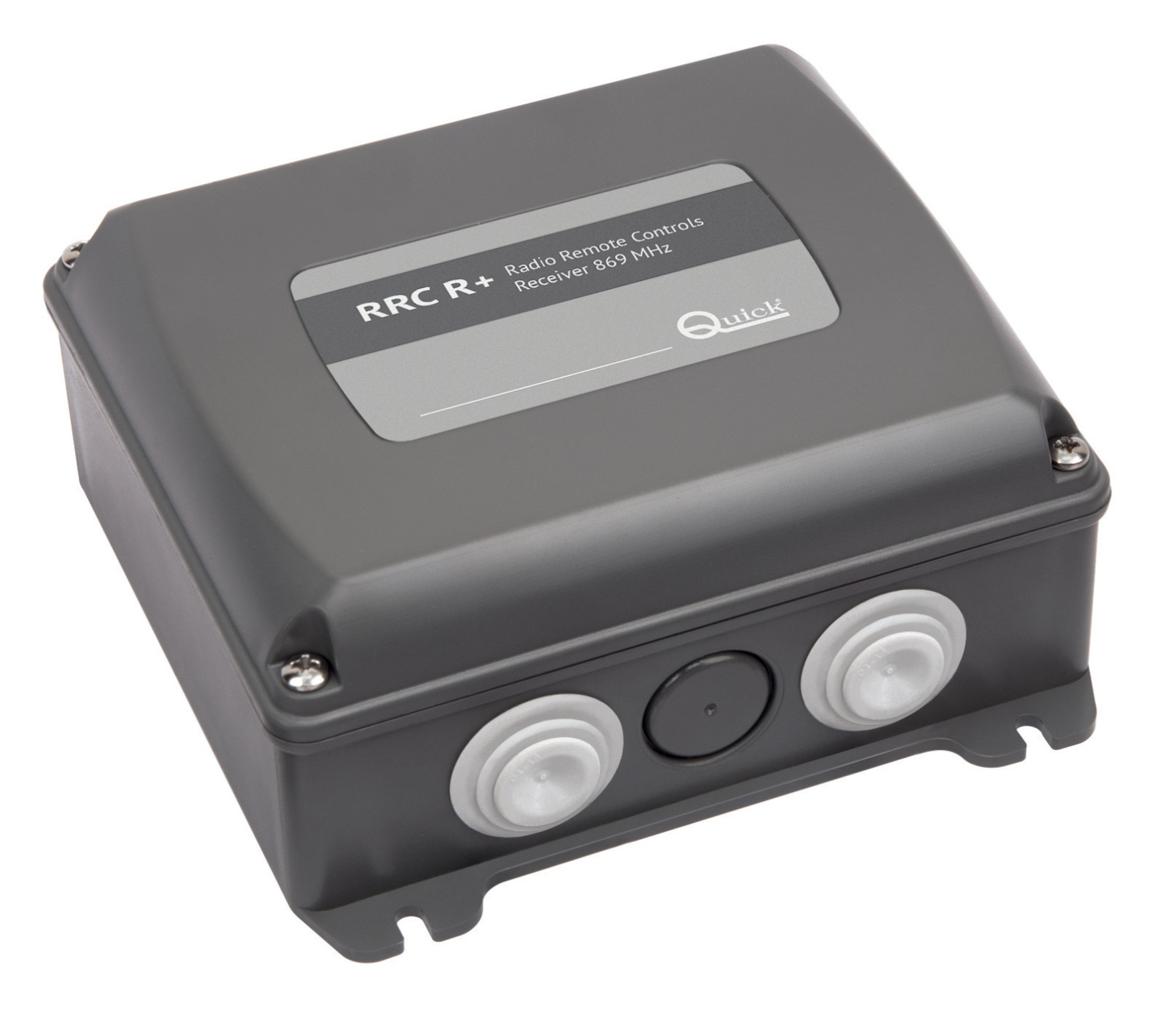 QUICK Radio Receiver R02+ 12/24V 2-Channel 869MHz 1 QUICK Radio Receiver R02+ 12/24V 2-Channel 869MHz