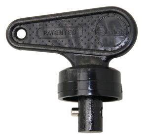 QUICK Replacement Key for Battery Switch, Black