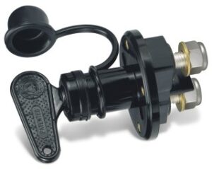 QUICK Battery Master Switch S10N Plastic 12/24V 100A Black