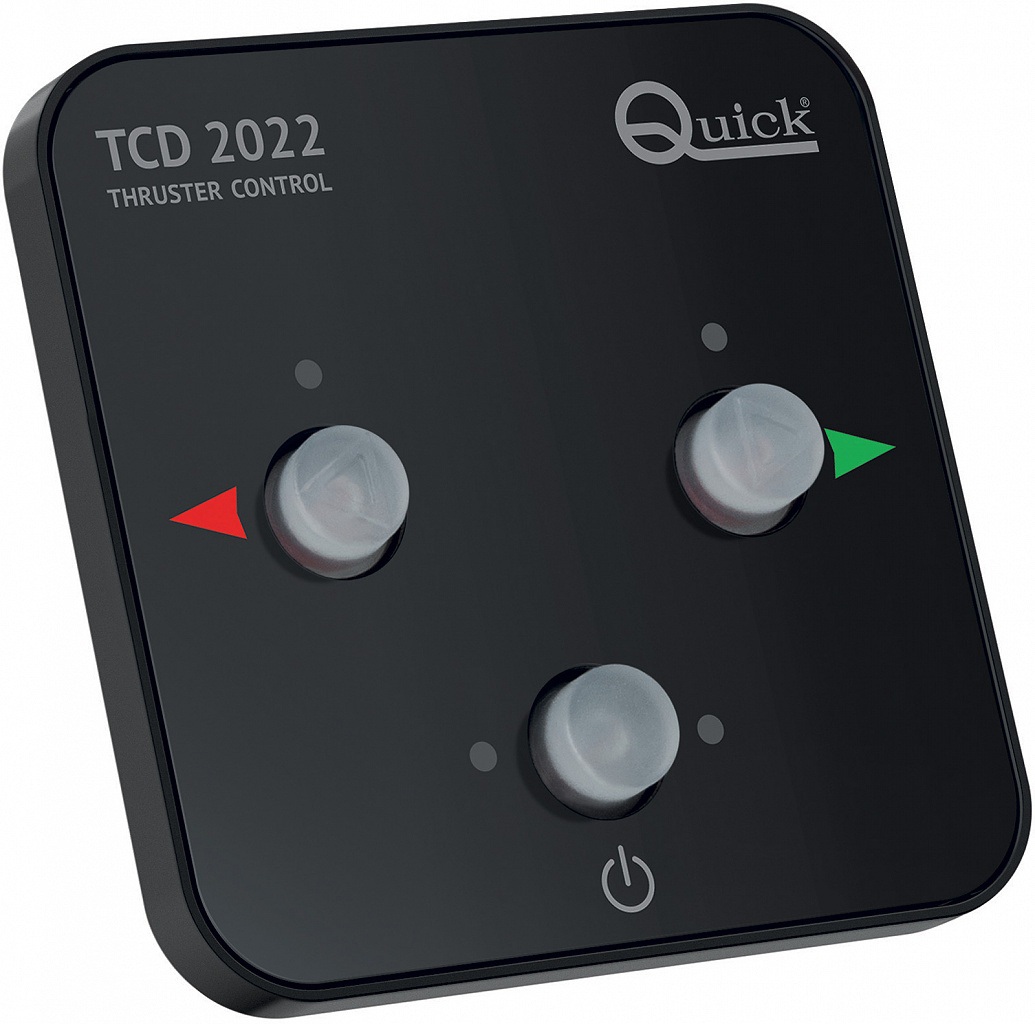 QUICK control panel with buttons TCD-2022 12/24V for side thruster 1 QUICK control panel with buttons TCD-2022 12/24V for side thruster