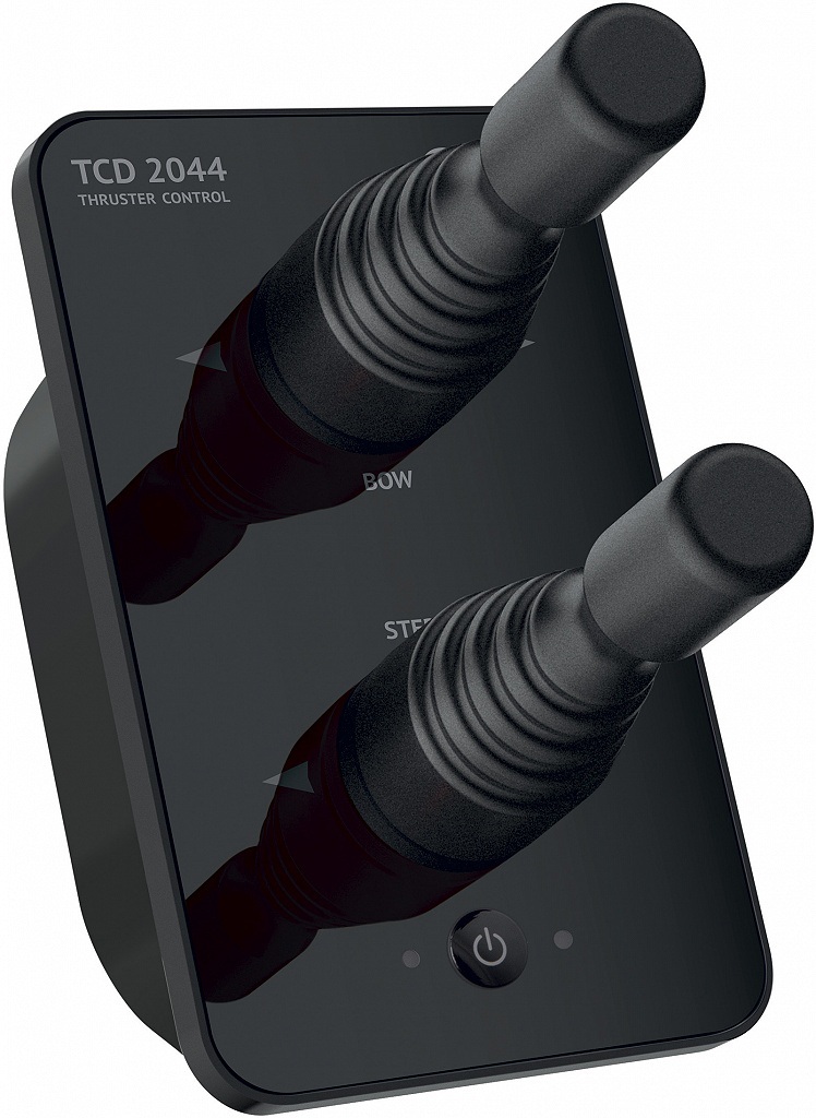 QUICK control panel with 2 joysticks TCD2044 12/24V for bow thruster 1 QUICK control panel with 2 joysticks TCD2044 12/24V for bow thruster