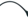 QUICK LED reading lamp with gooseneck Shark 50 12/24V 400mm, cool white/red