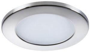 QUICK LED ceiling light Thekla Lux A4 12/24V 155mm, warm white/red, polished