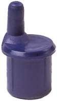 Nylon sprit end plug for standard sprit 25mm blue (Opti) 2pcs.