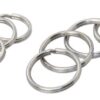 Keyring stainless steel chrome look 1.5x21mm 10pcs. 2 rd1613 rd2115 2