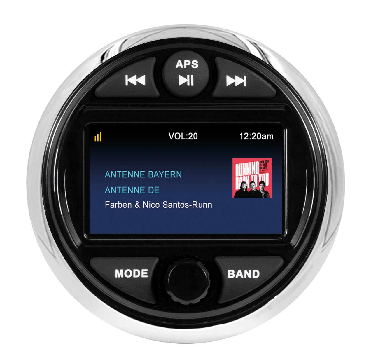 ESX Media Receiver VMR301 with display and FM/DAB+ radio 4x50W 1 ESX Media Receiver VMR301 with display and FM/DAB+ radio 4x50W