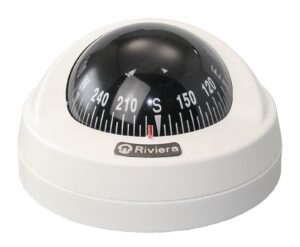 RIVIERA Compass Aries BAR 12V 65mm 5°, white, rose black