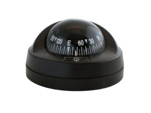 RIVIERA Compass Aries BAR 12V 65mm 5°, black, rose black