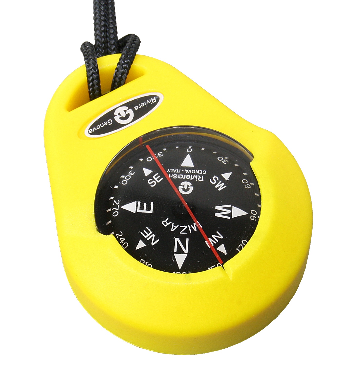 RIVIERA hand compass Mizar BM 47.6mm 10°, yellow 1 RIVIERA hand compass Mizar BM 47.6mm 10°, yellow