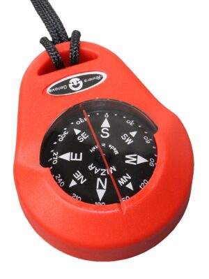RIVIERA hand compass Mizar BM 47.6mm 10°, red