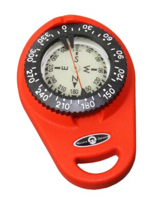 RIVIERA hand compass Orion BO 47.6mm 10°, red