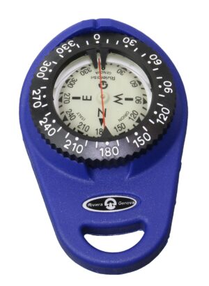 RIVIERA hand compass Orion BO 47.6mm 10°, blue