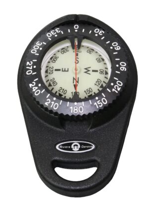 RIVIERA hand compass Orion BO 47.6mm 10°, black