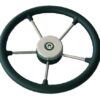 RIVIERA Steering Wheel VR01 Stainless Steel/Plastic 325mm Black 3 ri53800
