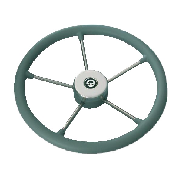 RIVIERA Steering Wheel VR01 Stainless Steel/Plastic 325mm Grey 1 RIVIERA Steering Wheel VR01 Stainless Steel/Plastic 325mm Grey